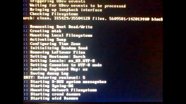 Arch Linux: Shutdown to Boot смотреть онлайн