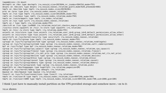 Unix & Linux: `df` within VPS shows available space far below provisioned space смотреть онлайн