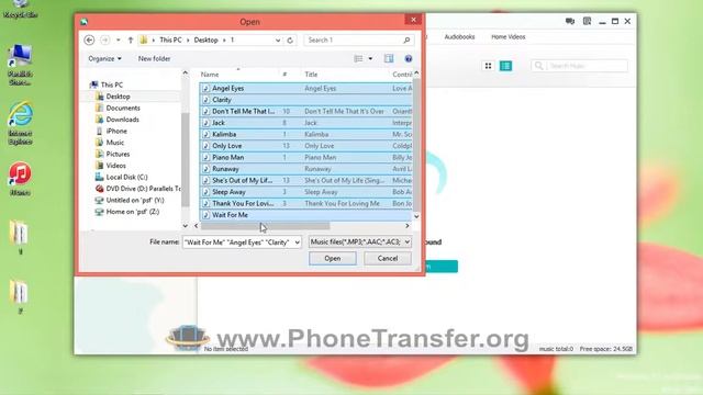 How to take Transfer Music or songs from Computer to iPhone 5/6/ 6 Plus easily without iTunes смотреть онлайн