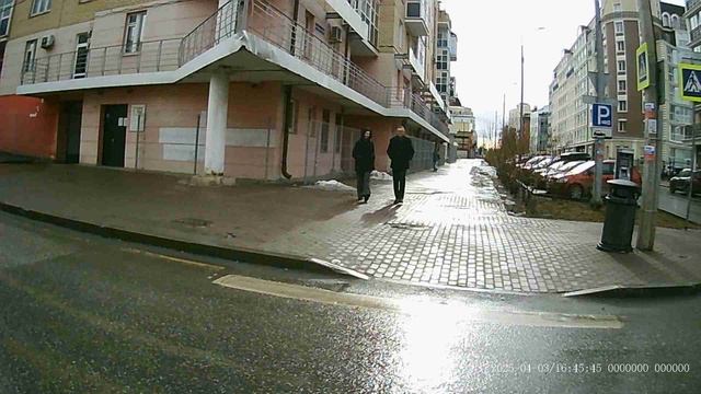 Съемка на улице камерой BestCam A9