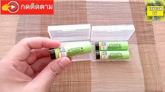 ถ่านชาร์จliitokala 18650 by panasonic 3400mah смотреть онлайн