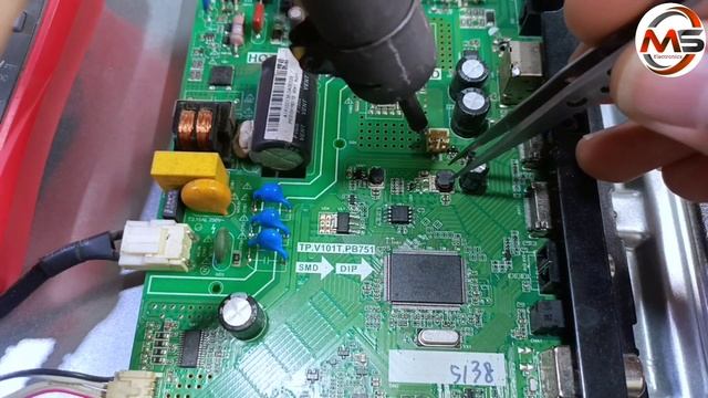 32" inch Led Tv Repair No Red Light Problem || Led Tv No Power Light || Led Tv repair смотреть онлайн