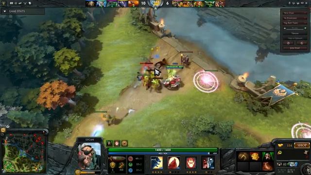 Dota 2 Lycan 7/1/6 смотреть онлайн