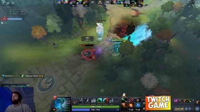 КУМАН НА МОРФЕ ПРОТИВ НУНЧИКА НА ИНВОКЕРЕ | DOTA 2 COOMAN смотреть онлайн