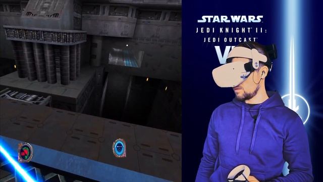 Jedi Outcast VR Part 15 - Kyle Katarn to KOKS | JK-XR | MetaQuest2 Gameplay смотреть онлайн