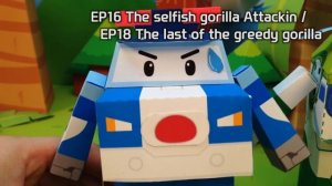 #Special compilation 10 - Fierce action scenes2 | Paper POLI [PETOZ] | Robocar Poli Special