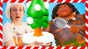 Кафе куклы Барби – Празднуем день рождения в Новый год! Игры в готовку для девочек