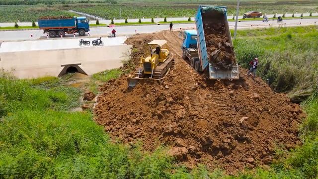 Строительство, новый участок , засыпка