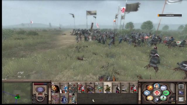 Medieval 2: Total War мод Bellum Universalum - Ренессанс. Войска Флоренции штурмуют мятежный город смотреть онлайн