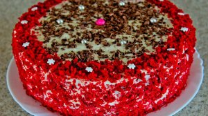 ТОРТ КРАСНЫЙ БАРХАТ и КРЕМ-ЧИЗ!