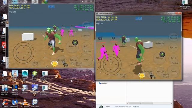 MMO test with Photon Unity Networking смотреть онлайн