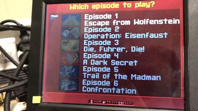 Wolf3D OPL3LPT + ESS SOLO-1 смотреть онлайн