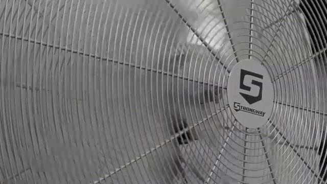Strongway Open Motor Direct-Drive Drum Fan - 36in., 1/3 HP, 11,200 CFM смотреть онлайн