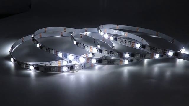 Lens Diffuse Reflection 6000K Addressable Bright LED Strip Lights - superlightingled смотреть онлайн