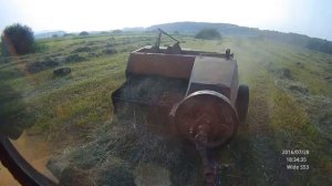 Пресс-подборщик «Киргизстан» с немецким вязальным: обзор валков.