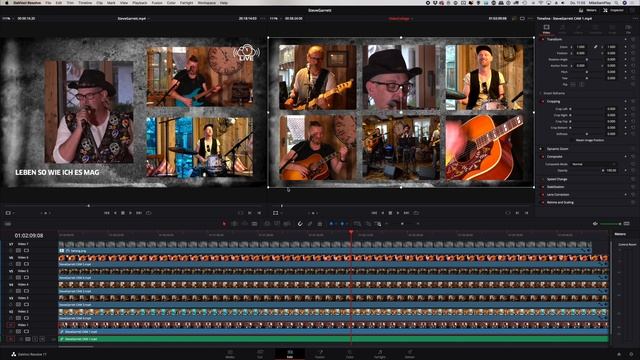 Split Screen / Video Collage | DaVinci Resolve 17 Tutorial смотреть онлайн