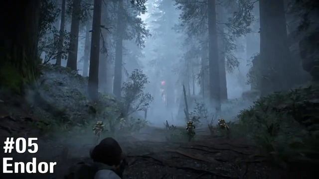 Top 10 Coop Maps in Star Wars Battlefront II смотреть онлайн