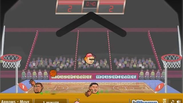 играем с другом в баскетбол головами смотреть онлайн