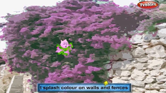 Bouganvilla Rhyme | Flower Rhymes for Children | Nursery Rhymes for Kids | Most Popular Rhymes HD смотреть онлайн