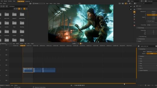 VSE Set Frame Range To Strips - Blender смотреть онлайн