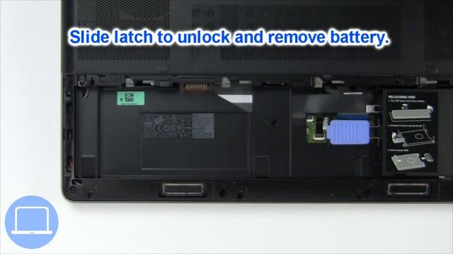 Dell Precision 15-7520 (P53F002) CMOS Battery How-To Video Tutorial смотреть онлайн