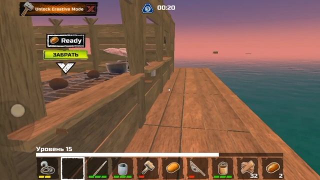 Survival CRaft #3 Теперь у нас есть каяк.