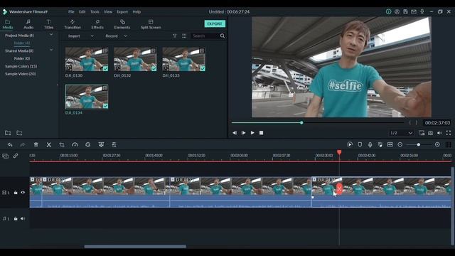 How I edit using LUT from Wondershare Filmora