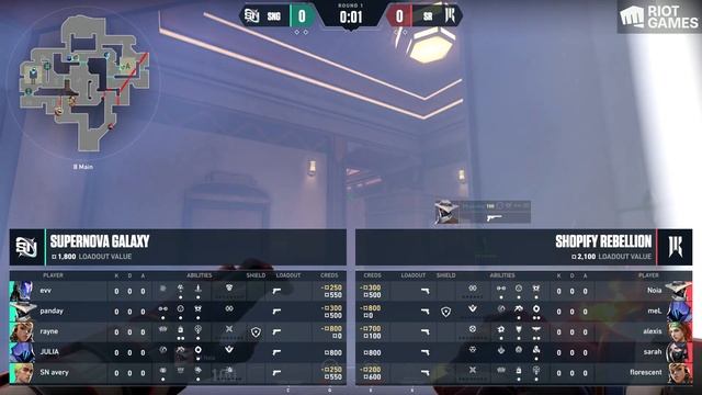 Supernova Galaxy vs Shopify Rebellion - Verizon Game Changers Series 1 Main Event - Day 1 - Map 1 смотреть онлайн