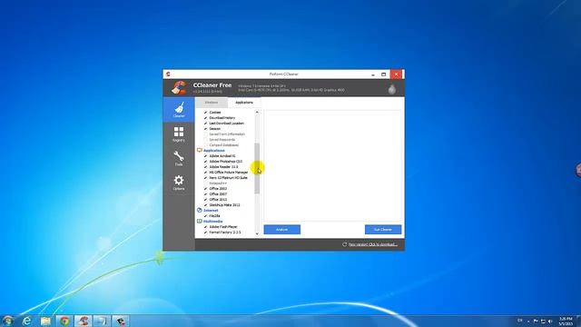 สอนการใช้ CCleaner สำหรับลบไฟล์ขยะของ Windows смотреть онлайн