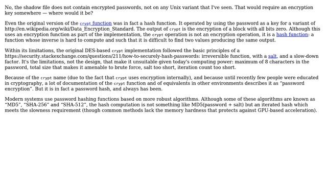 Unix & Linux: Does the shadow file have encrypted passwords? (3 Solutions!!) смотреть онлайн