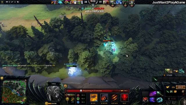Miracle- Dota2 [Ursa] Fight like a Spartan with Heart & Shadow Blade смотреть онлайн