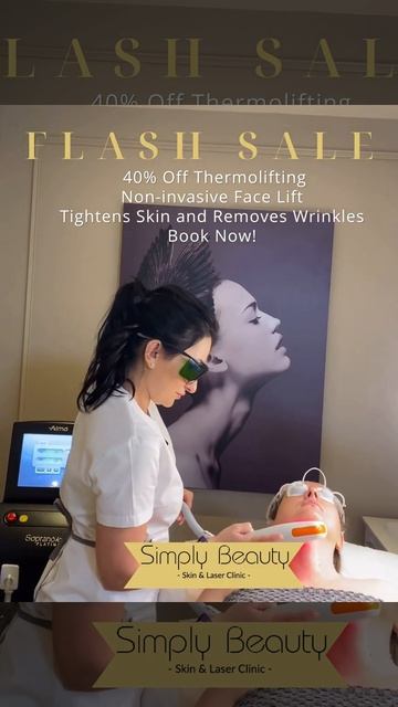 40% Off Thermolifting Non Invasive Face Lift Tightens Skin And Removes Wrinkles Book Now!