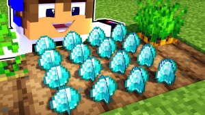 Майнкрафт но КАК Вырастить АЛМАЗЫ СЛОМАННЫЙ Мод в Майнкрафте Троллинг Ловушка Minecraft Евгенбро