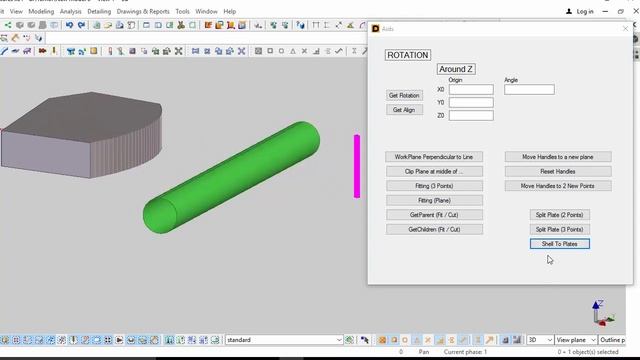 Tekla Structures Api Shell to Plates смотреть онлайн