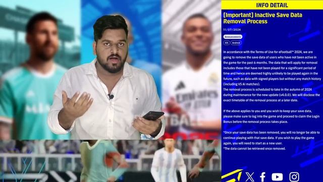 E-FOOTBALL 2025 Udpate New Release Date? | Accounts Deletion 😱 | My League & Daily Game Expire Date смотреть онлайн