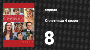 Сплетница 4 сезон 8 серия «Джульет здесь больше не живёт» (сериал, 2010)