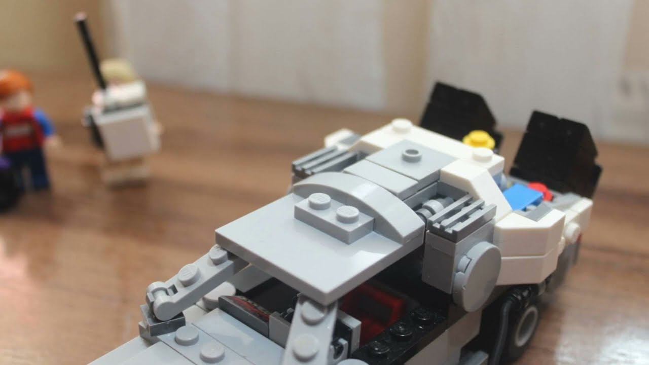 Lego Back To The Future .⏱️️#Lego#stopmotion
