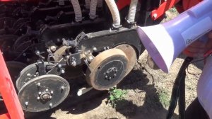 Демонстрация работы сеялки СПС-6 для прямого посева