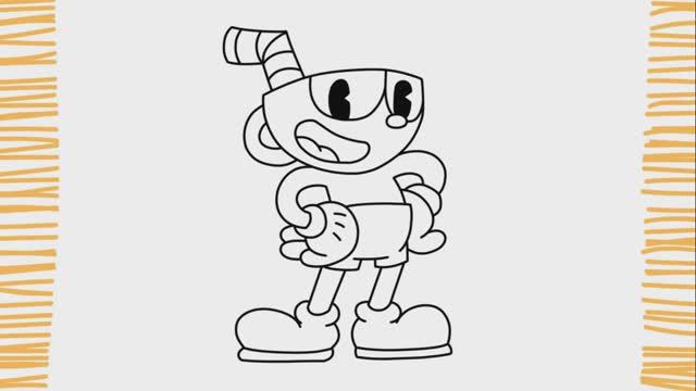 КАК НАРИСОВАТЬ Капхед | CUPHEAD смотреть онлайн