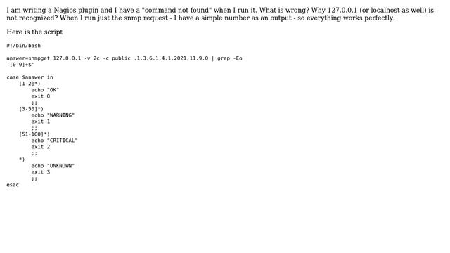 Unix & Linux: Why do I have "command not found" in my script? смотреть онлайн