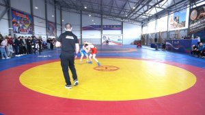 Финальный поединок! Вес 48 кг. Галкин Сергей (Новопокровский р-н)-Оганнисян Карен (Краснодар)