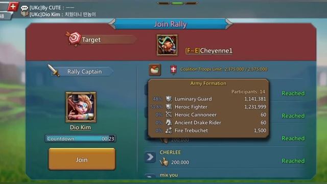 Forcing Online Rally trap to shield and a good zero - Lords Mobile смотреть онлайн