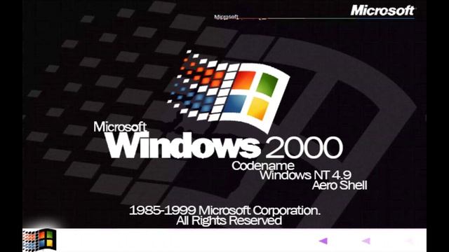 #osmc2023 Windows 2000 Codename Windows NT 4.9 Aero Shell (1999) смотреть онлайн