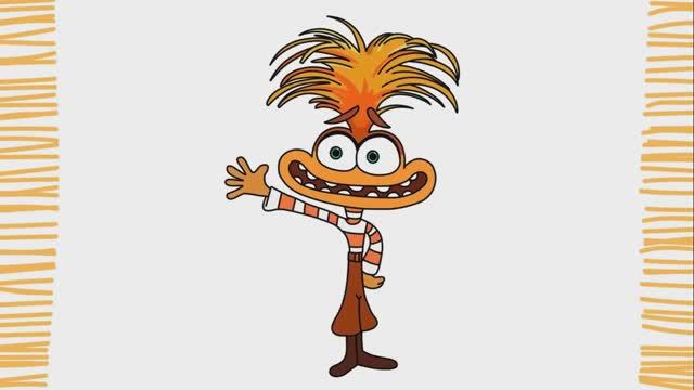 Как нарисовать ТРЕВОГУ из мультфильма Головоломка I шаг за шагом смотреть онлайн