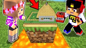 Майнкрафт но Я Затроллил Друга Сломанным МОДОМ на УМЕНЬШЕНИЕ в Майнкрафте Троллинг Ловушка Minecraft