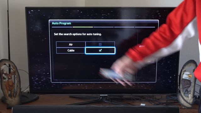 How to Scan for Channels on Samsung TV (Auto Program Air, Antenna & Cable) смотреть онлайн