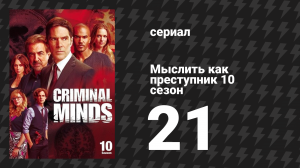 Мыслить как преступник 10 сезон 21 серия «Мистер Скрэтч» (сериал, 2005-2020)