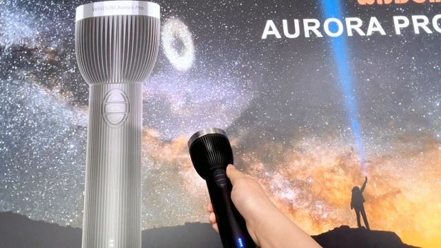 WISDOM Aurora Pro flashlight manual смотреть онлайн