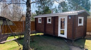 Красивая Баня из Бруса в Чашу