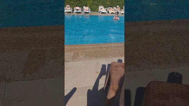 в бассейне #египет #хургада #бассейн #MinaMark